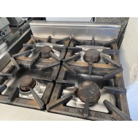 Κουζίνα αερίου με 4 εστίες και φούρνο 080Χ090 OZTI
