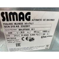 Παγομηχανή SIMAG SCN 215 AS ψεκασμού